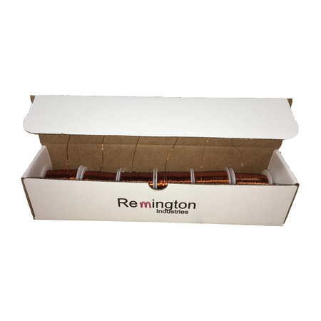 REMINGTON INDUSTRIES Magnet Wire Kit, Enameled Copper Wire, 200°C, 22, 24, 26, 28, 30, & 32 AWG, 2 oz Each, Natural 2232200MWKIT.125
